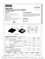 FDMC5614P datasheet pdf Fairchild Semiconductor