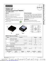 FDMC610P datasheet pdf Fairchild Semiconductor
