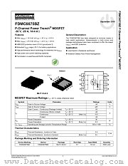 FDMC6675BZ datasheet pdf Fairchild Semiconductor
