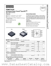 FDMC7572S datasheet pdf Fairchild Semiconductor