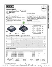 FDMC8588DC datasheet pdf Fairchild Semiconductor