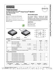 FDMC86520DC datasheet pdf Fairchild Semiconductor