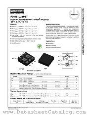 FDME1023PZT datasheet pdf Fairchild Semiconductor
