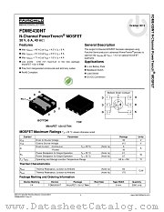 FDME430NT datasheet pdf Fairchild Semiconductor