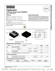 FDME910PZT datasheet pdf Fairchild Semiconductor