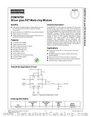 FDMF6700 datasheet pdf Fairchild Semiconductor