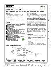 FDMF6704 datasheet pdf Fairchild Semiconductor