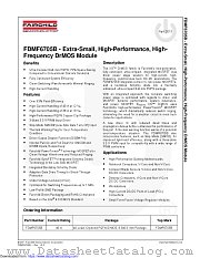 FDMF6705B datasheet pdf Fairchild Semiconductor