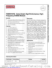 FDMF6707B datasheet pdf Fairchild Semiconductor