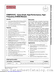 FDMF6707C datasheet pdf Fairchild Semiconductor