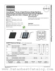 FDMQ8203 datasheet pdf Fairchild Semiconductor