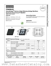FDMQ8403 datasheet pdf Fairchild Semiconductor