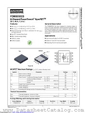FDMS0302S datasheet pdf Fairchild Semiconductor