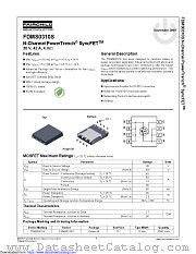 FDMS0310S datasheet pdf Fairchild Semiconductor