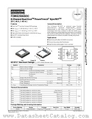 FDMS2506SDC datasheet pdf Fairchild Semiconductor