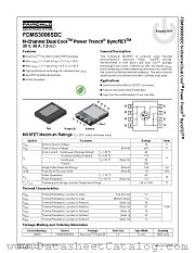 FDMS3006SDC datasheet pdf Fairchild Semiconductor