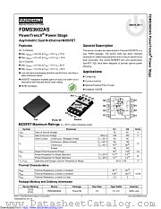 FDMS3602AS datasheet pdf Fairchild Semiconductor