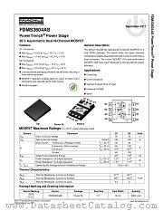 FDMS3604AS datasheet pdf Fairchild Semiconductor