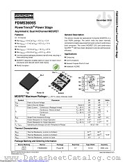 FDMS3606S datasheet pdf Fairchild Semiconductor