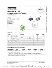 FDMS36101L_F085 datasheet pdf Fairchild Semiconductor