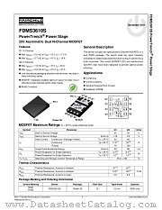 FDMS3610S datasheet pdf Fairchild Semiconductor