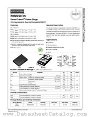 FDMS3615S datasheet pdf Fairchild Semiconductor