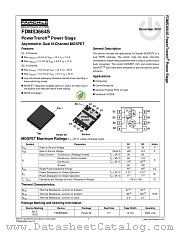 FDMS3664S datasheet pdf Fairchild Semiconductor