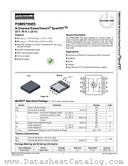 FDMS7558S datasheet pdf Fairchild Semiconductor