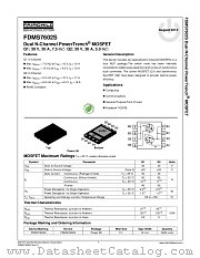 FDMS7602S datasheet pdf Fairchild Semiconductor
