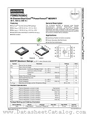 FDMS7650DC datasheet pdf Fairchild Semiconductor
