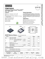 FDMS7656AS datasheet pdf Fairchild Semiconductor
