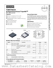 FDMS7660AS datasheet pdf Fairchild Semiconductor