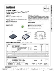 FDMS7670AS datasheet pdf Fairchild Semiconductor