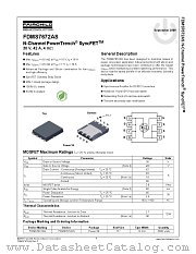 FDMS7672AS datasheet pdf Fairchild Semiconductor