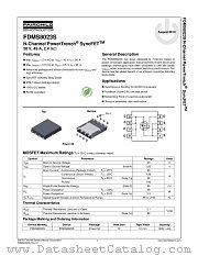 FDMS8023S datasheet pdf Fairchild Semiconductor
