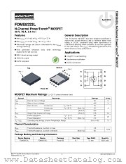 FDMS8333L datasheet pdf Fairchild Semiconductor