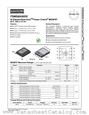 FDMS86500DC datasheet pdf Fairchild Semiconductor