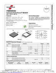 FDMS86550 datasheet pdf Fairchild Semiconductor