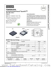 FDMS8670AS datasheet pdf Fairchild Semiconductor