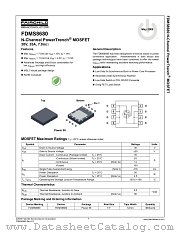 FDMS8680 datasheet pdf Fairchild Semiconductor