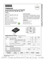 FDMS9620S datasheet pdf Fairchild Semiconductor