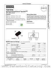 FDN7603S datasheet pdf Fairchild Semiconductor