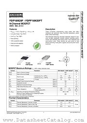 FDP18N20F datasheet pdf Fairchild Semiconductor