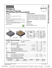 FDPC8011S datasheet pdf Fairchild Semiconductor