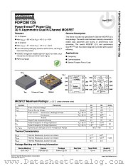 FDPC8013S datasheet pdf Fairchild Semiconductor