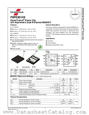 FDPC8014S datasheet pdf Fairchild Semiconductor
