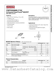 FDPF035N06B datasheet pdf Fairchild Semiconductor