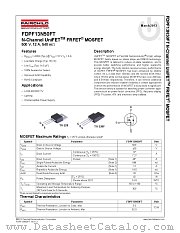 FDPF13N50FT datasheet pdf Fairchild Semiconductor