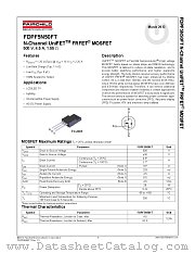 FDPF5N50FT datasheet pdf Fairchild Semiconductor