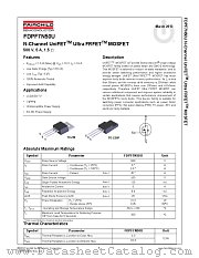 FDPF7N50U datasheet pdf Fairchild Semiconductor